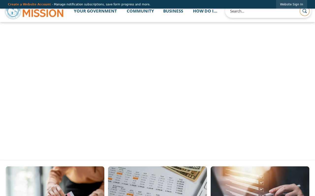 Official Mission website for Mission court docket access